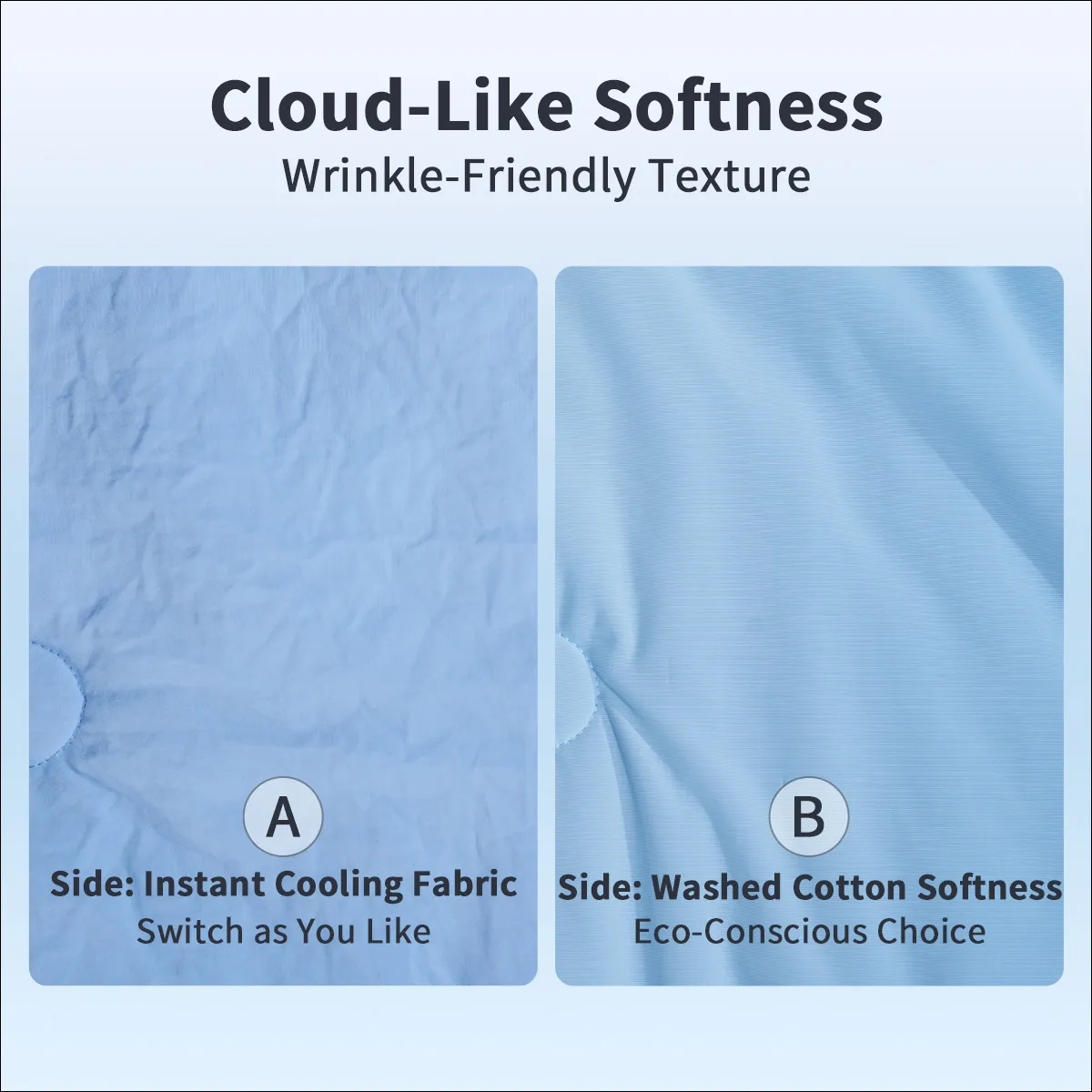 Cooling Comforter with 30% Modal & Nylon A/B Fabric - Image 2