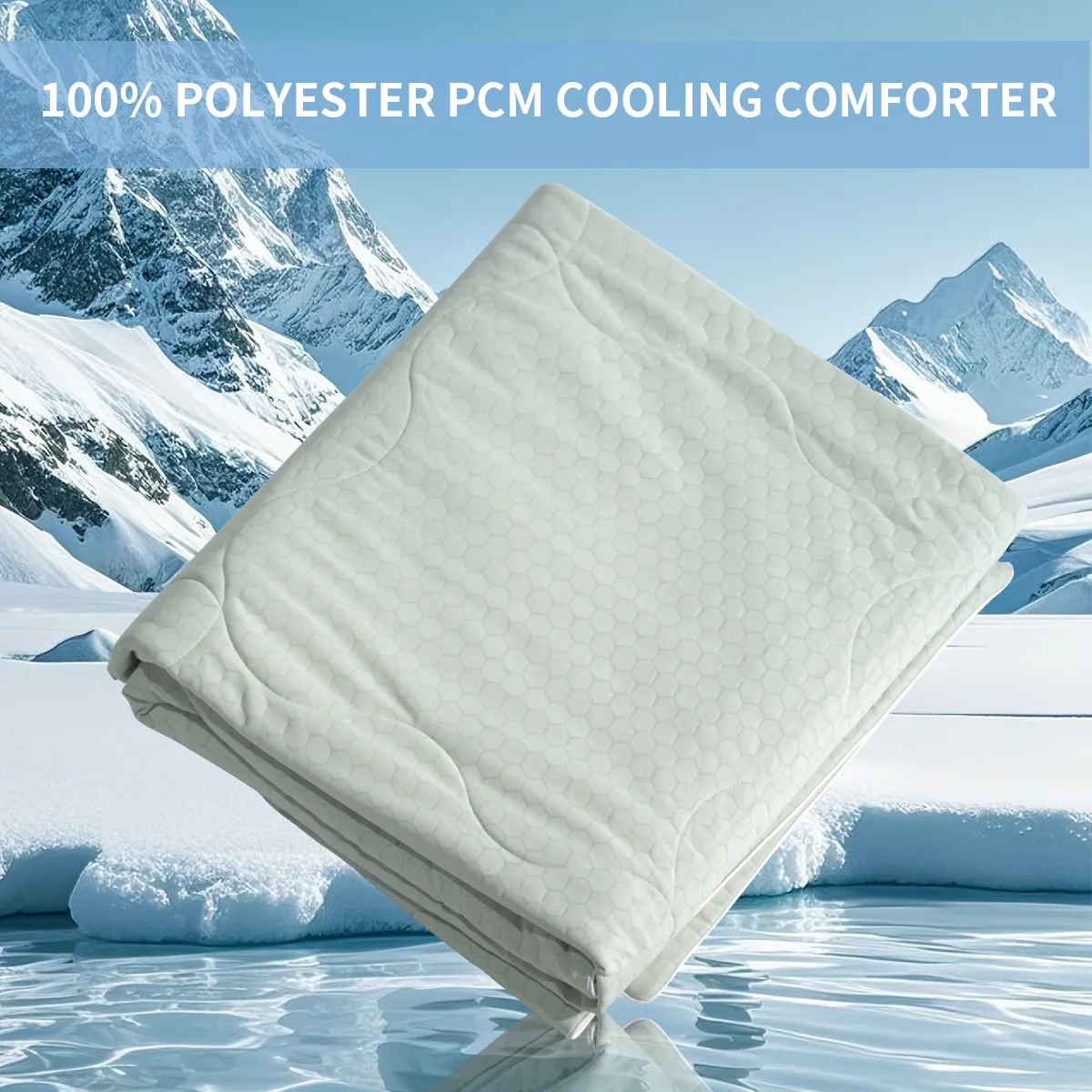 Dual-Sided PCM Cooling Comforter